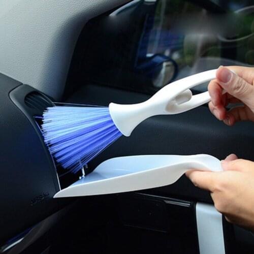 Car air conditioning dust cleaning brush accessories for Volkswagen POLO Tiguan Passat Golf EOS Scirocco Bora Lavida