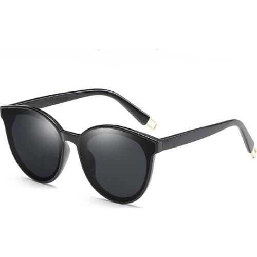 2020 Future Fashion Women Colour Luxury Flat Top Cat Eye Sunglasses Oculos de sol men Twin Beam Sun glasses Alloy Frame UV400