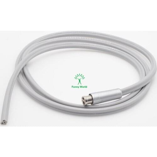 Dentist Handpiece Tube 4-hole Composite Pipe with connector 1PC