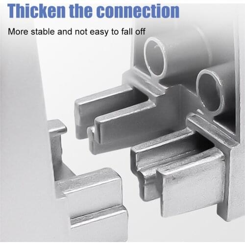 Durable Office Desk Divider Clip Clamp Holder for Plexiglass Table Clamp for Spit Protection