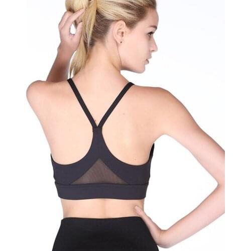 Womens Underwear Sports Bras Longline Strappy Padded Yoga Crop Top Ladies Running Fitness Workout Activewear Gym Tops Clothing