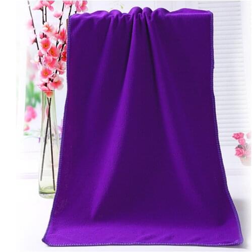 70*140cm Thicken microfiber bath towel Soft Shower Towel Beach Bathrobe microfiber bath towel luxury beach towel