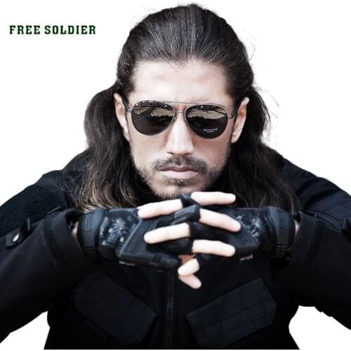 FREE SOLDIER Outdoor Sports Mens Tactical glasses polarizing sunglasses for outdoor riding and driver