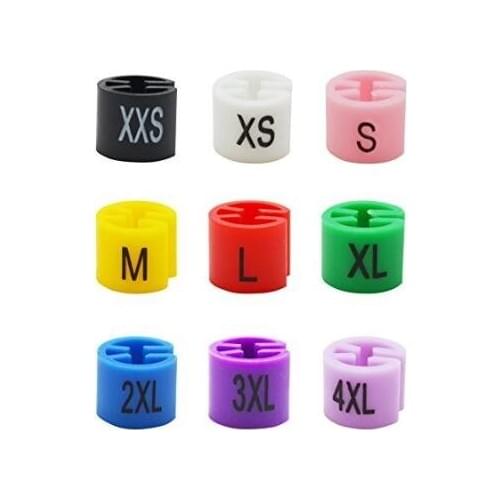 200 NEW SIZE CUBES FOR GARMENT CLOTHES MARKER PACK FOR HANGER SIZE DISPLAY Wholesale