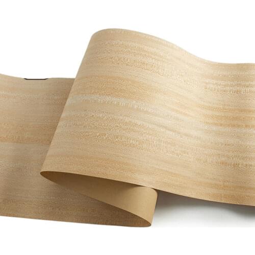 L:2.5Meters Width:55cm Thickness:0.25mm Wide Yellow Nice Straight Grain Natural Veneer Furniture Veneer Veneer Ash Super Wide