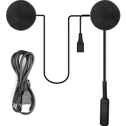 Moto Helmet Headset Bluetooth 5.0 Ultra-thin Motorcycle Earphones Wireless Speaker Headphone Handsfree Call Music Play