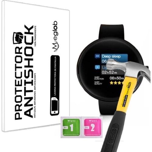 Protector de Pantalla Anti-Shock Anti-Golpe Anti-arañazos Compatible con Lemfo DM78 Plus
