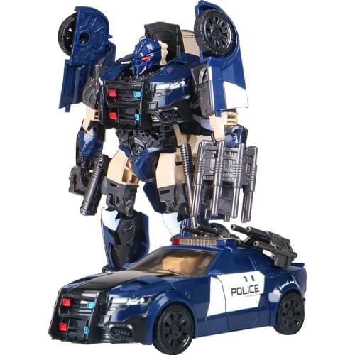 Transformation Robot Car Toys Model Cool Action Figures Classic Anime Collection Toy Boy Kids Birthday Gift Deformation Juguetes