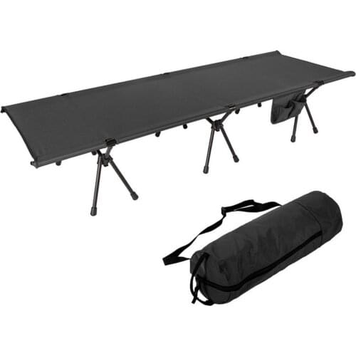 Ultralight Folding Bed Camping Cot Bed Portable Compact For Outdoor Travel Base Camp Hiking Mountaineering Camping Cot Bed