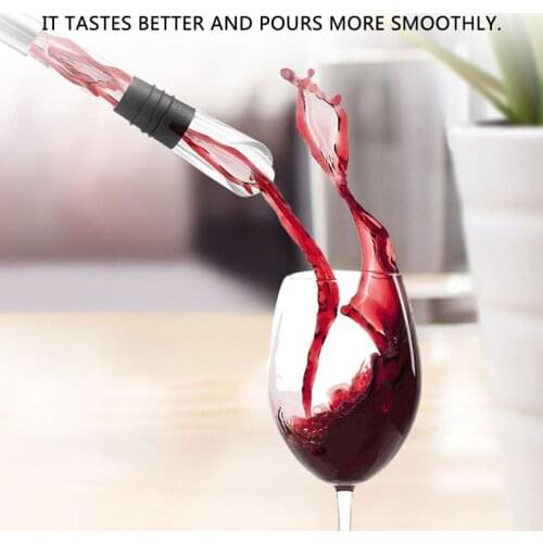 Stylish Arrival Rushed Ice Bucket Stainless Steel Barware Wine Pourer With Chill Rod Bottle Coolers Chiller Stick Spout Aerator