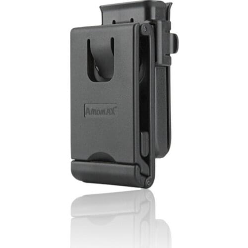 Universal Single Mag Pouch Fits 9mm, 40' or 45' Caliber Handgun Magazines, Adjustable to Hold Single or Double Stacks