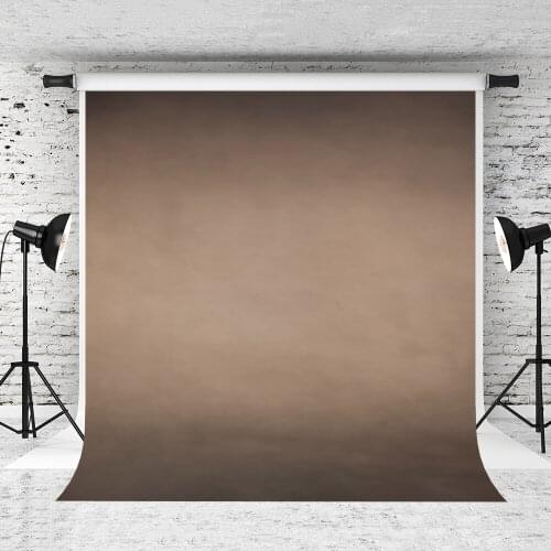 VinylBDS Brown Portrait Photography Backdrops Old Master Style Texture Abstract Retro Solid Color Background For Photo Studio