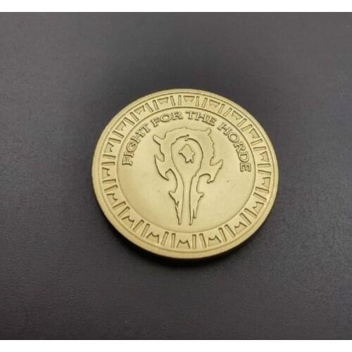 Gold Coin World of Warcraft Metal Coin