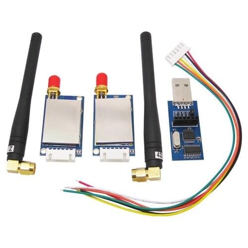 2pcs/lot 100mW 868MHz RS485 Interface MESH network data transceiver module SV611-Mesh | can be used as repeater
