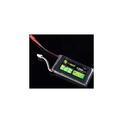 7.4V 1200MAH 25C Lithium Polymer Battery Aero-model Battery Lithium Battery