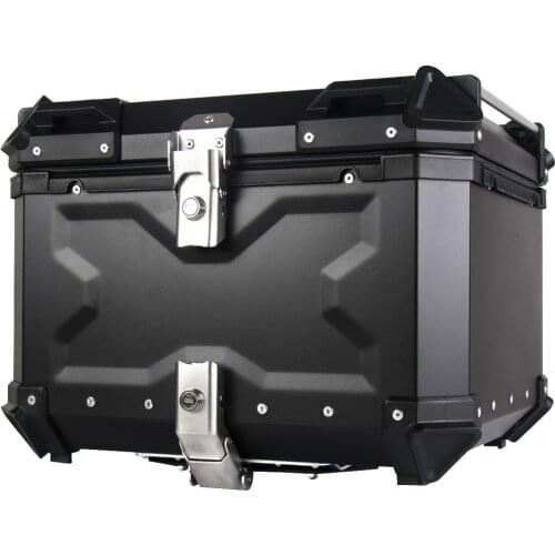 45L 55L 65L 80L embossed X type aluminum alloy tail box electric motorcycle trunk quick release storage luggage