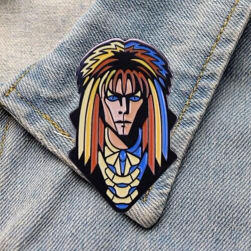 DZ688 Creativity Anime Movie Figures Metal Enamel Pins Badge Brooch Backpack Bag Collar Lapel Decoration Jewelry