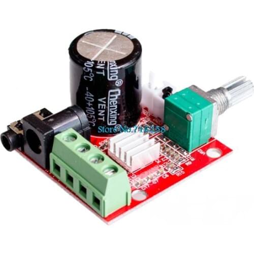 ! Hot Sale 12V Mini Hi-Fi PAM8610 Audio Stereo Amplifier Board 2X10W Dual Channel D Class Lowest Price
