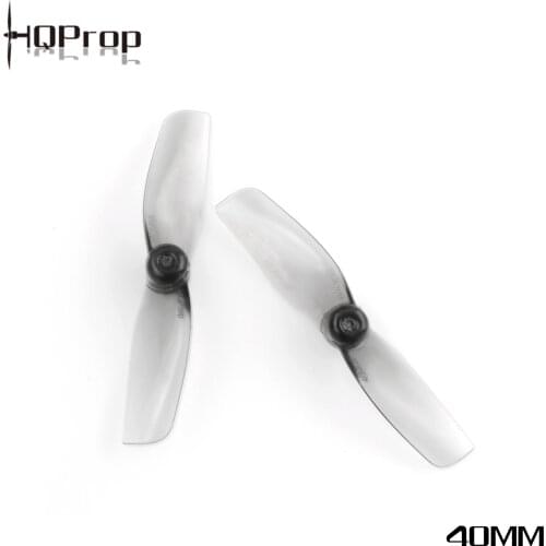 HQPROP 40MMX2 40mm 2-Blade PC Propeller 1.5mm for RC FPV Racing Freestyle Tinywhoop Drones Replacement DIY Parts