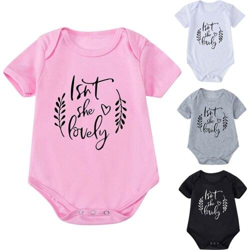 0-24M Newborn Toddler Baby Girls Boys Summer Clothes Short-sleeve Print Rompers Comfortable Fart Jumpsuit ropa verano bebes L