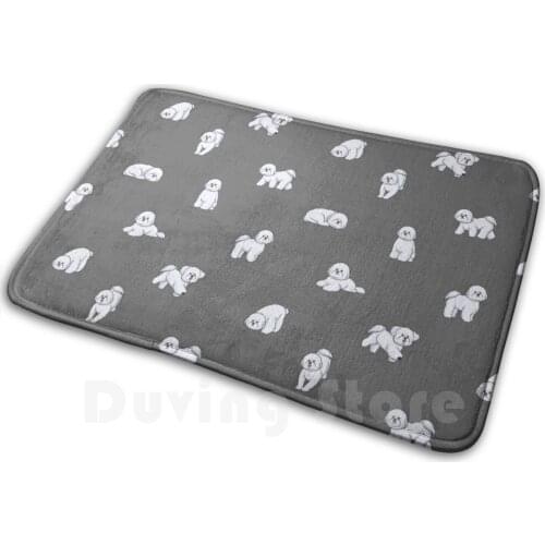 Bichon Frise - Leruel Soft Non-Slip Mat Rug Carpet Cushion Dog Dogs Pet Pets Breed Breeds Bichon Frise Bichon Frise