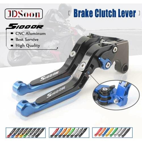 JDsoon CNC Adjustable Folding Extend Adjustable Foldable Brake Clutch Levers For S1000RR 2010 2013 2015 2018
