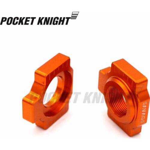 Chain Adjuster Regulator For KTM 690 SMC/R DUKE/R SUPERMOTO SMT ENDURO R 2008-2018 Motorcycle Accessories CNC Swingarm Slider