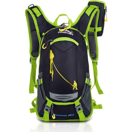 18L Waterproof Backpack Outdoor Sport Backpack Water Bag Camping Hiking Cycling Water Backpack with Free Raincover