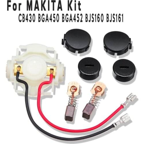 High Accuracy Carbon Brush Card Assembly Replacement Accessories for Motors and Hammer Drill Power Tools Polishers