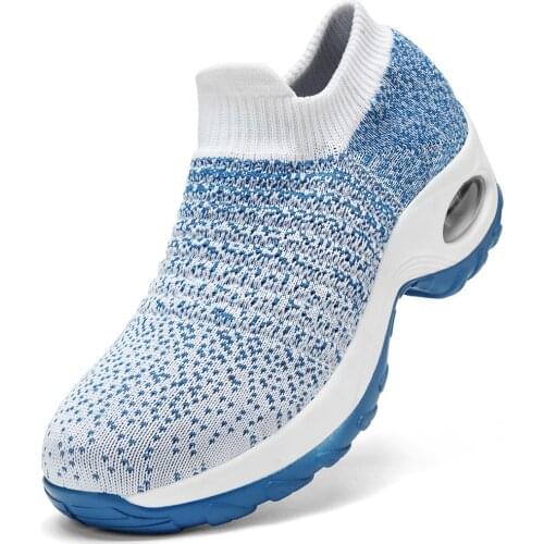 Platform Shoes Women 2020 New Running Air Cushion Loafers Female Zapatos De Mujer Breathable Sneakers Ladies Flats