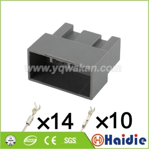 2set 24pin auto electric cable Windows device A key to start plug automotive wiring harness unsealed connector