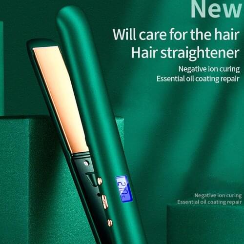 4-Gear/25-Gear Thermostat Hair Straightener Curler Professional Hair Straightener Ceramic Heating Straight Hair Styling Tools