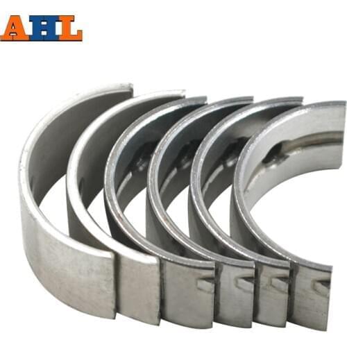 6pcs/set Motorcycle Engine Parts For Kawasaki ZZR250 Ninja 250 Oversize +50 Main Crankshaft Crank shaft Bearing