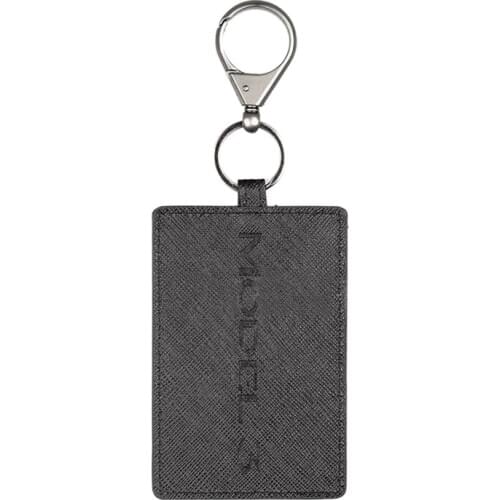 Key Card Holder For Tesla Model 3, Anti-Dust Light Leather With Keychain For Tesla Model 3 Accessories