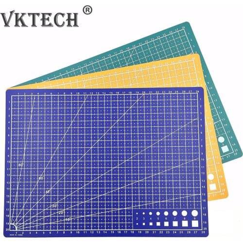 PVC Cutting Mat Board Engraving Hard Pad Handwriting Plank Lightweight Cutting Mat Measuring Pad Manual DIY Knife Art Tool