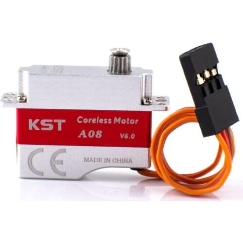 KST A08 V6.0 Coreless Micro Digital Metal Gear HV Servo DLG For RC Drone Glider Airplane Helicopters