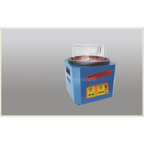 Diy magnetic Rotary Tumbler 1.3kg capacity jewelry polisher Jewelry Polisher Finisher Polishing