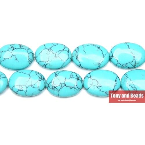 Natural Stone Pick 17 Colour Oval Shape Loose Beads 15" String 13X18mm