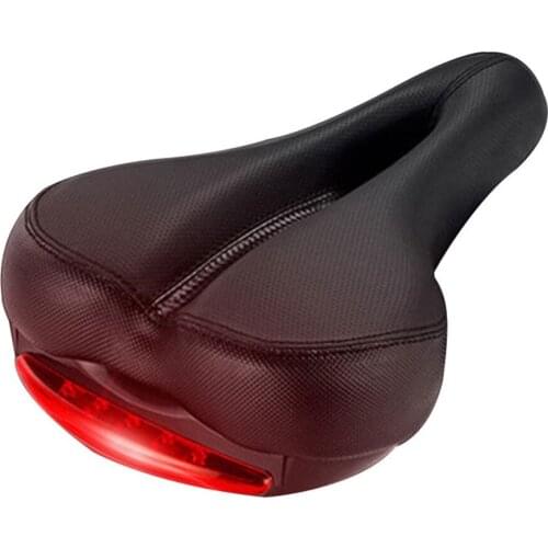 NEW Wide Bike Saddle Waterproof Bicycle Seat Soft Universal Fit Comfy Bike Seat Padded Saddle