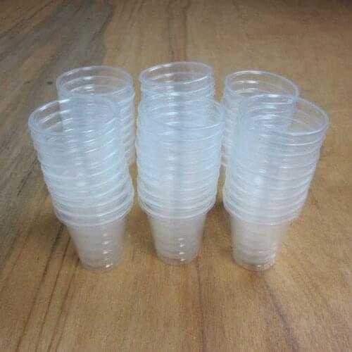 New PP material production crystal clear 80 ml disposable outdoor picnic plastic tasting cup
