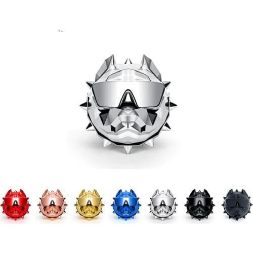 Bulldog air freshener perfume Auto Car Bulldog Fragrance outlet Vent Solid Scent Diffuser Interior Decoration Car Styling
