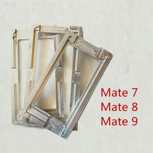 LCD Outer Glass Position Alignment Mold Holder Glue Mold Aluminum Metal mould for Huawei Mate 7 8 9