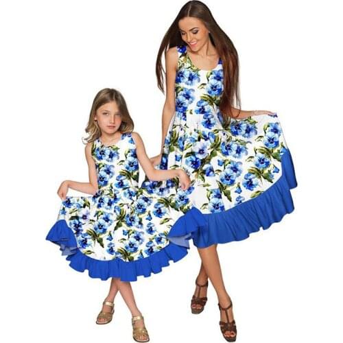 QUCHJM Matching Dresses For Mom And Daughter
