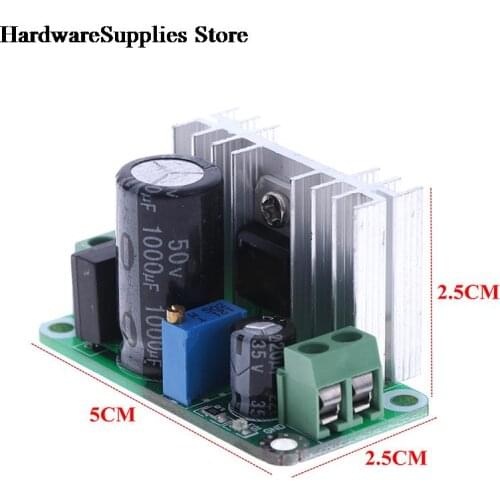 LM317T DC Adjustable Step Down Module Linear Regulator Power Supply With Rectifier Filter