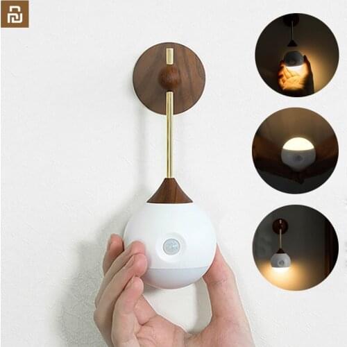 Sothing Sunny Youpin Smart Sensor Night Light Infrared Induction USB Charging Removable Night Lamp For smart home