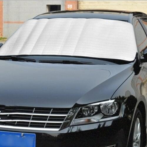 Universal Car Windshield Snow Cover Winter Ice Frost Guard Sunshade Protector Weather Proof Winter Appliances Auto Accessories