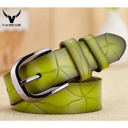Женские кожаные ремни Vacacouro China At AliExpress