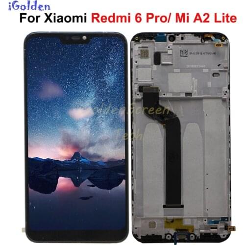 For Xiaomi redmi 6pro redmi 6 pro LCD display+touch screen digitizer Assembly For Xiaomi redmi MiA2 Mi A2 lite lcd