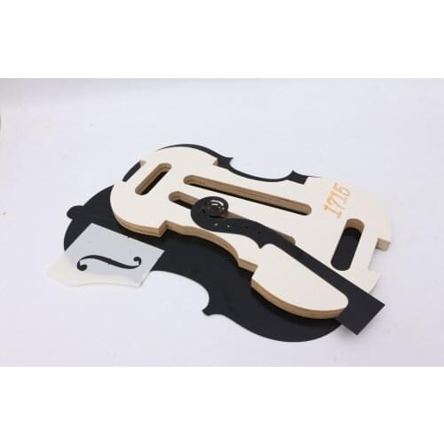 1715 year Style 4/4 violin templet Mold neck / F hole Templet Violin Making tool