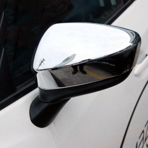For Mazda 6 Gj Atenza 2013 14 15 16 17 2018 ABS Chrome Side Rearview Mirror Turning Cover Trim Exterior Shell Accessories 2pcs